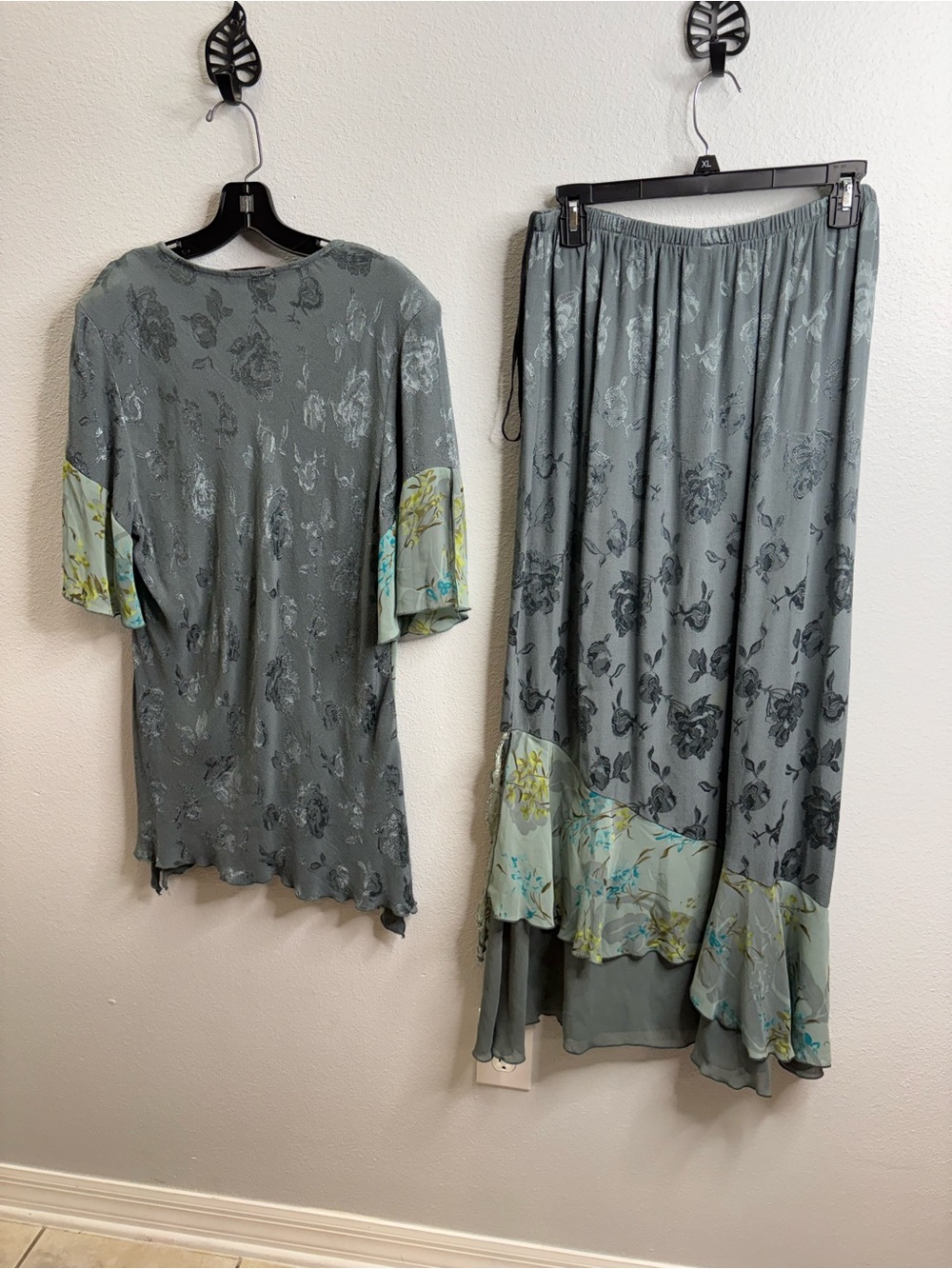Spencer Alexis Boho Whimsical Skirt Set Size 16 - Picture 9 of 10